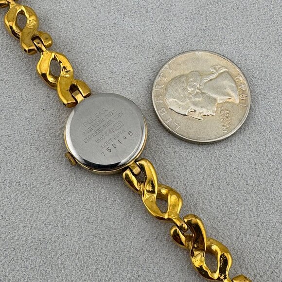 Pulsar 18K Gold Plated Cream Dial Ladies Dress Watch - Picture 8 of 8